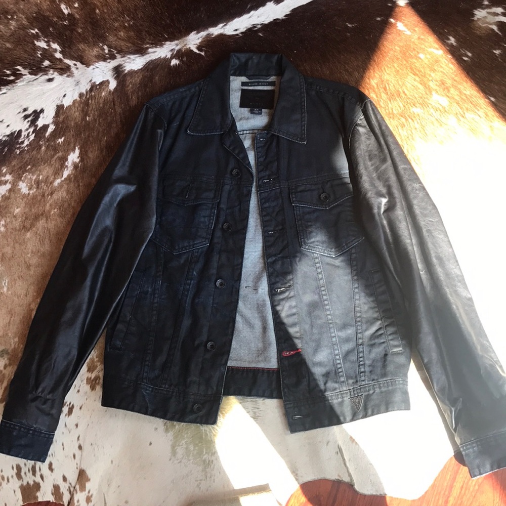 Customized BMW inspired Guess denim jacket